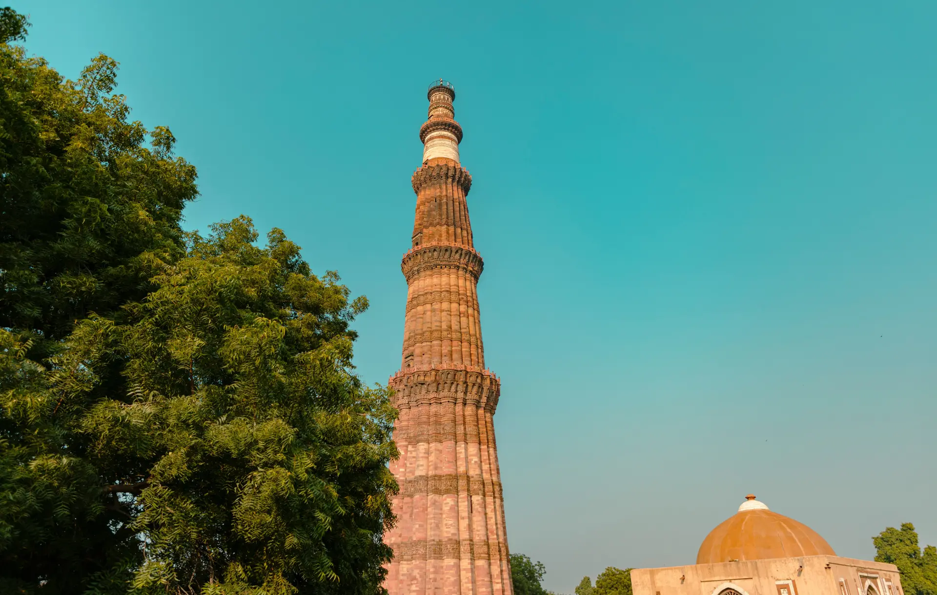 Student trip Qutub Minar